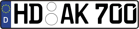 HD-AK700