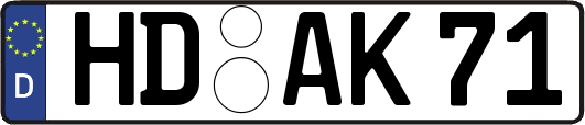 HD-AK71