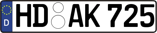 HD-AK725