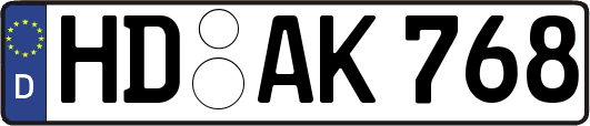 HD-AK768