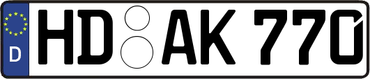 HD-AK770