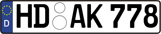 HD-AK778