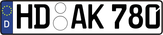 HD-AK780