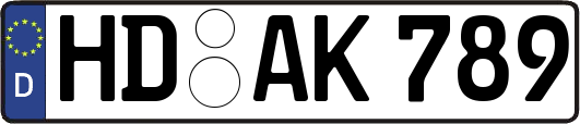 HD-AK789