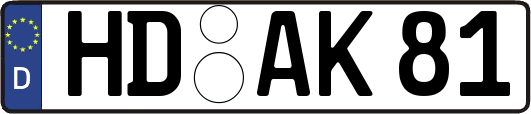 HD-AK81