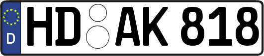HD-AK818