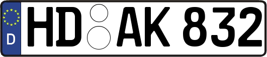 HD-AK832