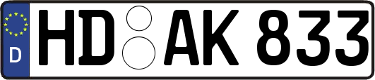 HD-AK833