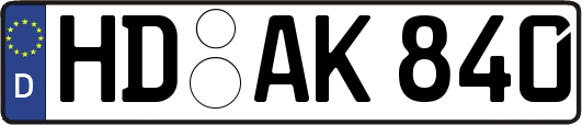 HD-AK840