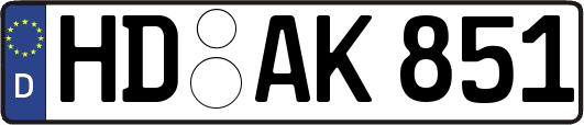 HD-AK851