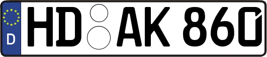 HD-AK860