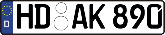 HD-AK890
