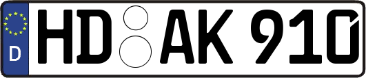 HD-AK910