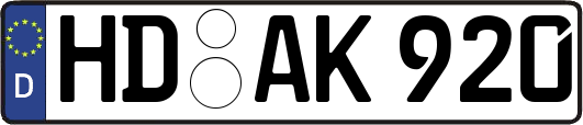 HD-AK920