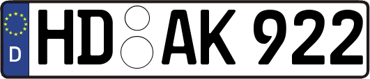 HD-AK922