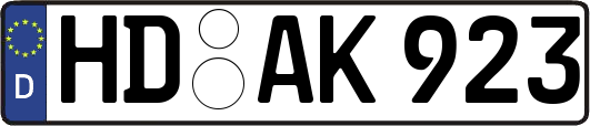 HD-AK923