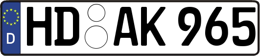 HD-AK965