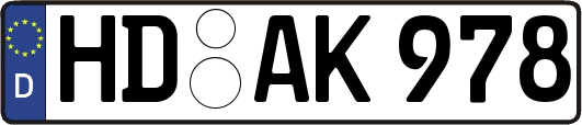 HD-AK978
