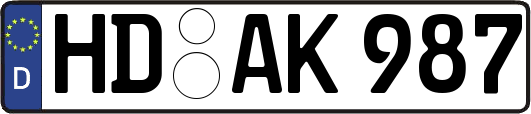 HD-AK987