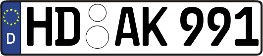 HD-AK991