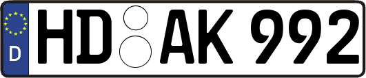 HD-AK992