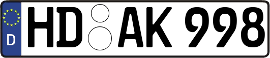 HD-AK998