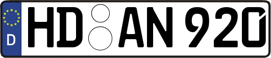 HD-AN920