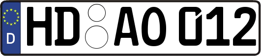 HD-AO012