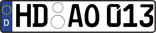HD-AO013
