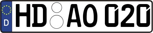 HD-AO020