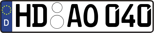 HD-AO040