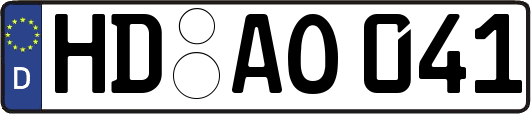 HD-AO041