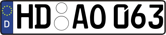 HD-AO063