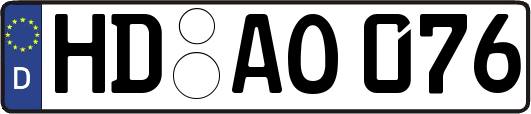 HD-AO076