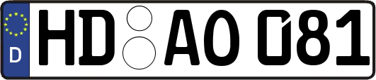 HD-AO081