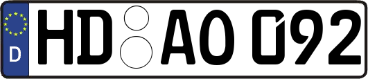 HD-AO092