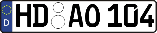 HD-AO104