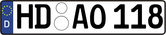HD-AO118