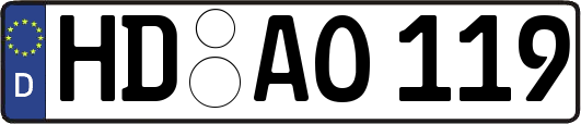 HD-AO119