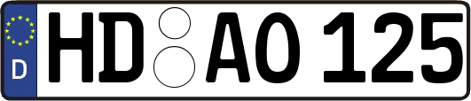 HD-AO125