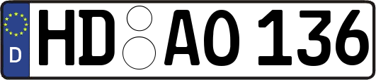 HD-AO136