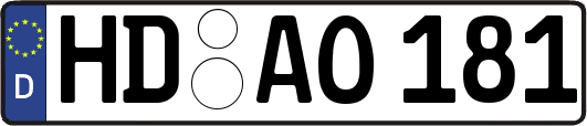 HD-AO181