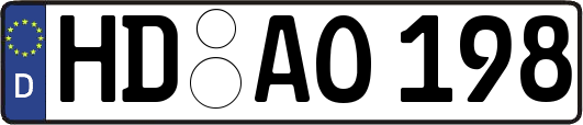 HD-AO198