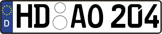 HD-AO204