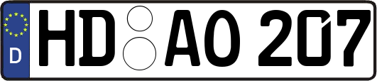 HD-AO207