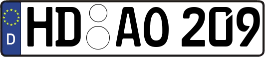 HD-AO209