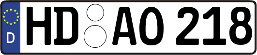 HD-AO218