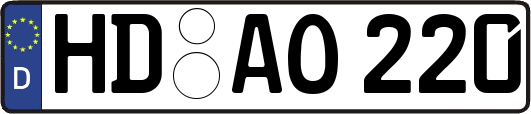 HD-AO220