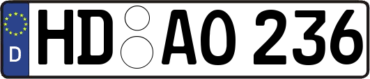 HD-AO236