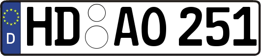 HD-AO251